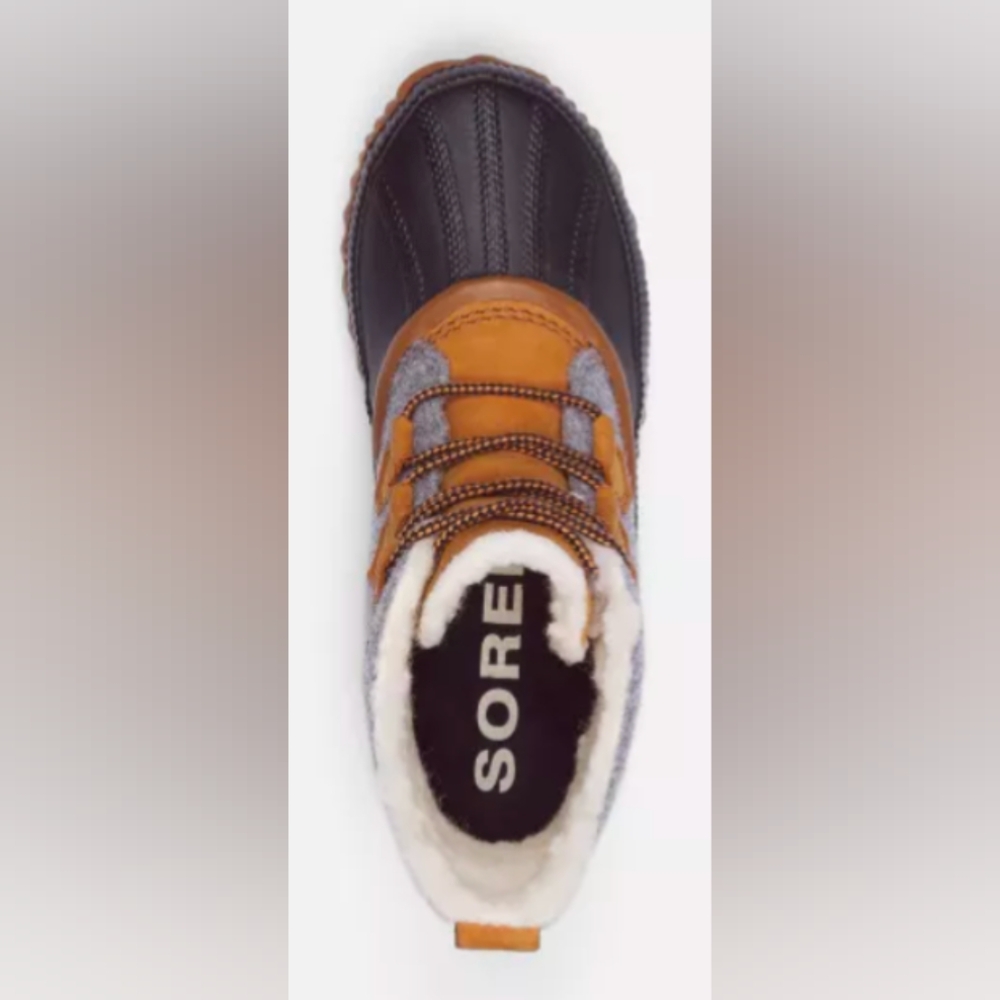 Sorel Out 'n About Plus Felt Winter Boot - Gray/Tan - Picture 3 of 11